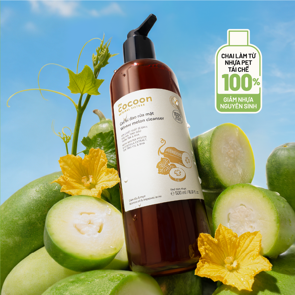 Gel bí đao rửa mặt 500ml