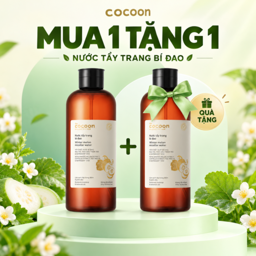 [Mua một tặng một, giảm giá 50%] Nước tẩy trang bí đao 1000ml