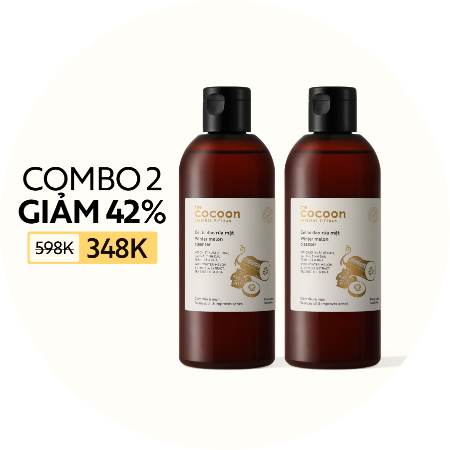 COMBO 2 Gel bí đao rửa mặt 310ml