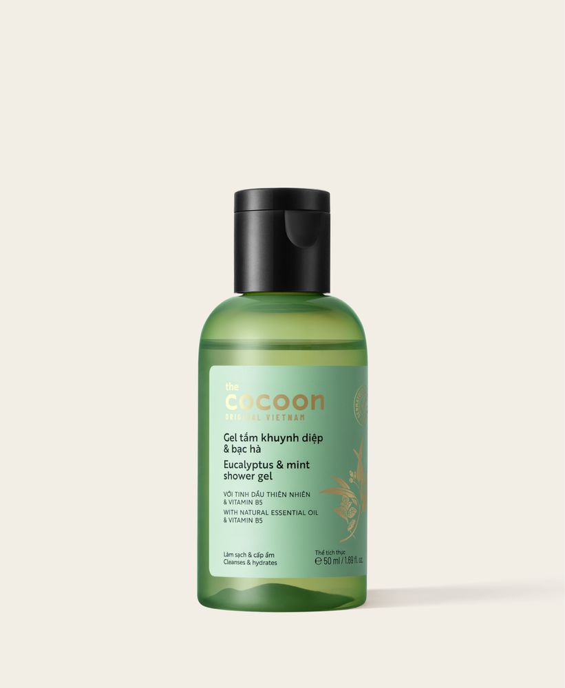 Gel tắm khuynh diệp & bạc hà 50ml