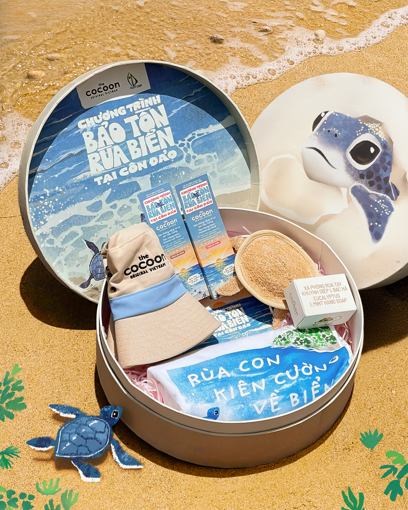 Gifbox “Rùa Con Kiên Cường Về Biển”