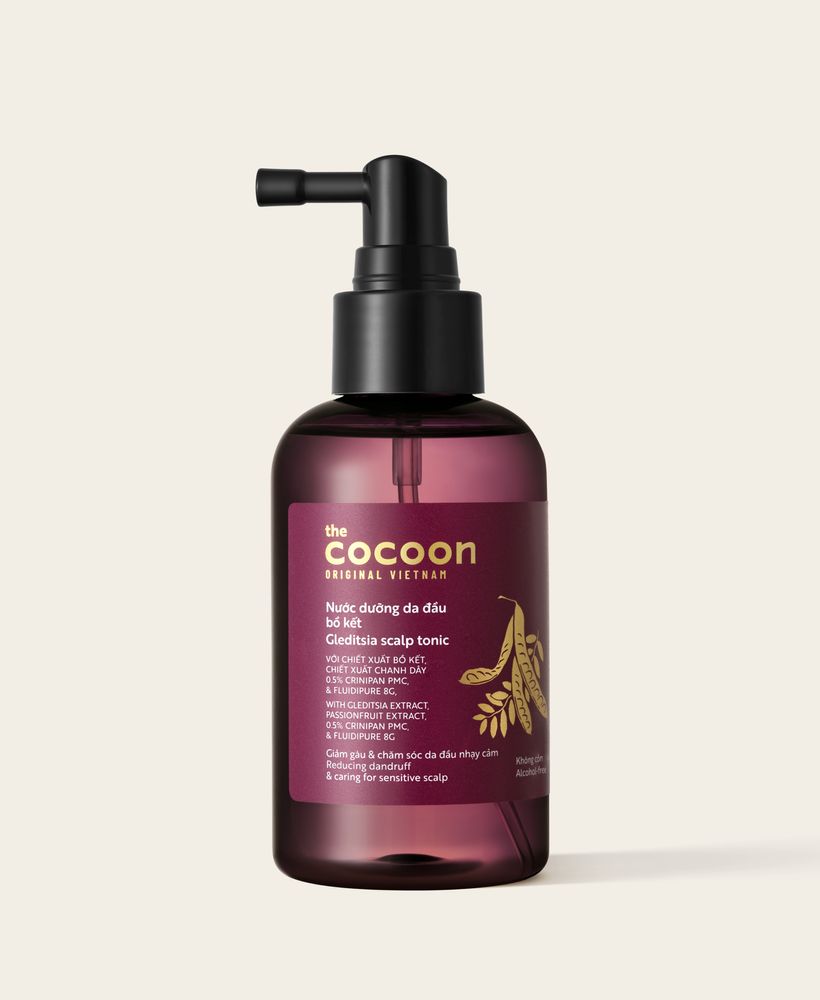 Combo Nước dưỡng da đầu bồ kết 140ml & Tẩy da chết mặt cà phê Đắk Lắk Cocoon 150ml - Ảnh 2