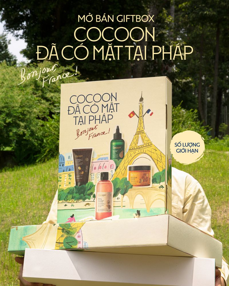 GIFTBOX “COCOON ĐÃ CÓ MẶT TẠI PHÁP”