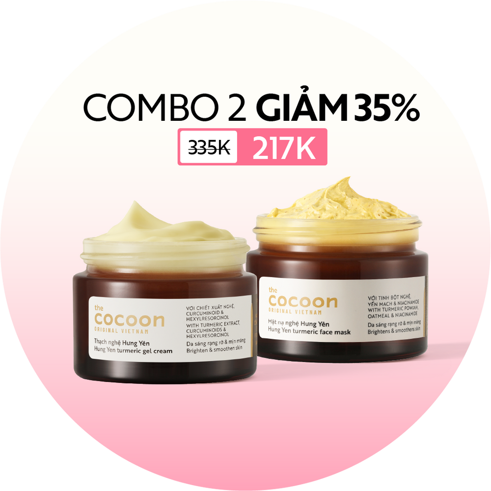 COMBO 1 Thạch nghệ Hưng Yên 30ml + 1 Mặt nạ nghệ Hưng Yên 30ml