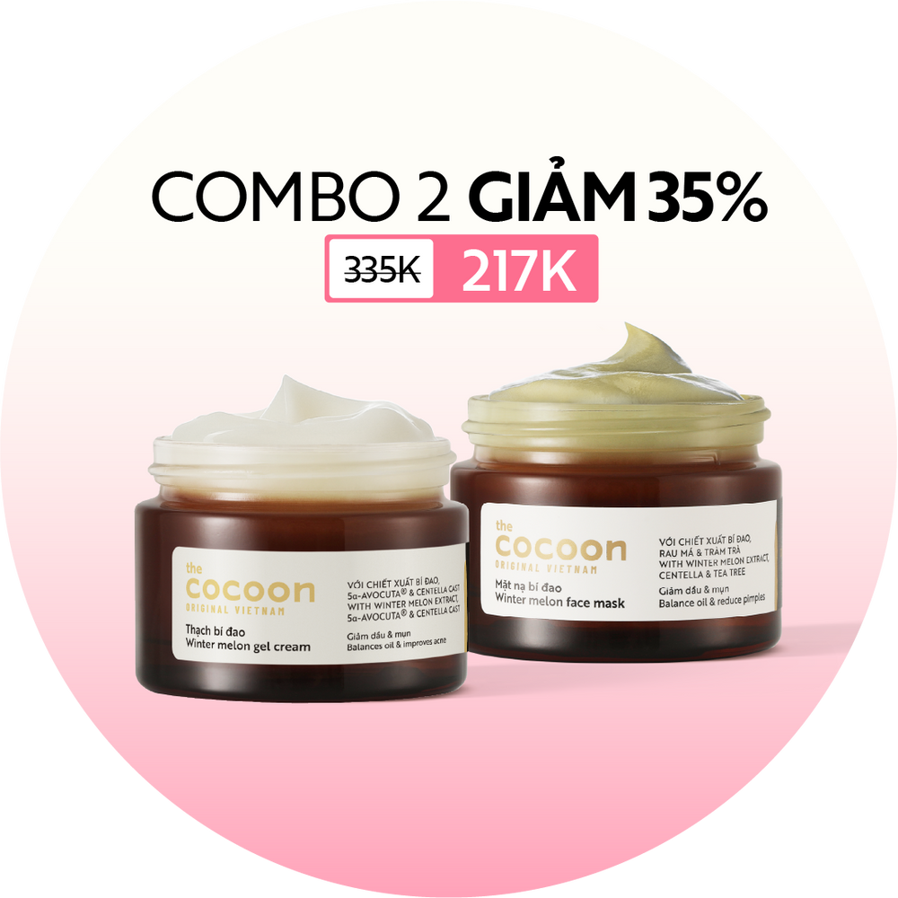 COMBO 1 Thạch bí đao 30ml + 1 Mặt nạ bí đao 30ml