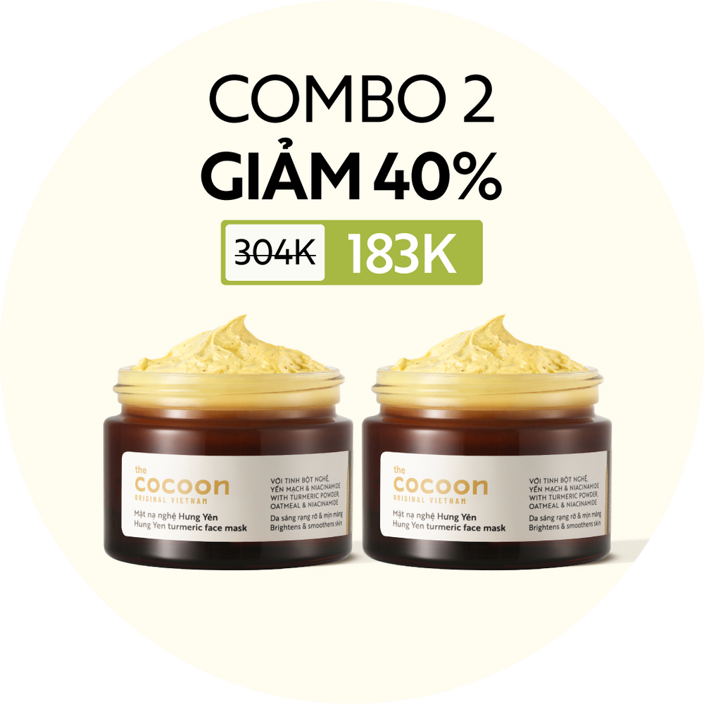 COMBO 2 Mặt nạ nghệ Hưng Yên 30ml