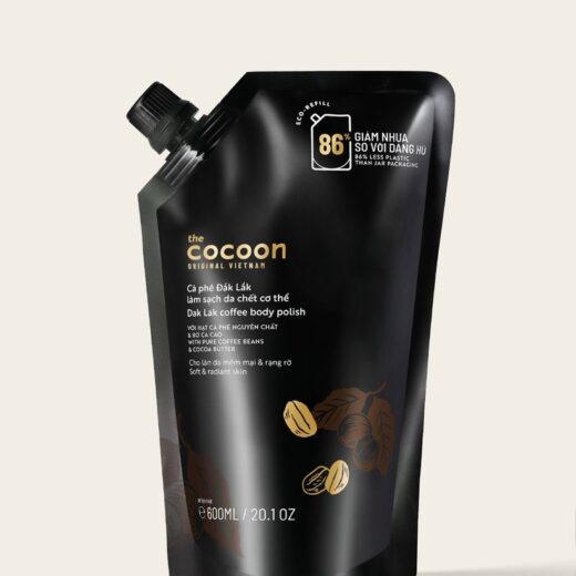 COMBO 2 Cà phê Đắk Lắk làm sạch da chết 600ml